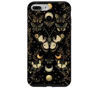 Luna Moth Dark Cottagecore Estética Mariposa Amante Carcasa para iPhone 7 Plus/8 Plus