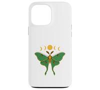Luna Moth Lover Moon Phases Insect Cottagecore Aesthetic Carcasa para iPhone 13 Pro MAX