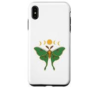 Luna Moth Lover Moon Phases Insect Cottagecore Aesthetic Carcasa para iPhone XS MAX