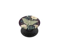 Luna Moth Moonflower Arte botánico Celestial PopSockets PopGrip Adhesivo