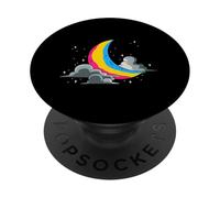 Luna Pansexual No Es Una Fase Pansexual PopSockets PopGrip Adhesivo