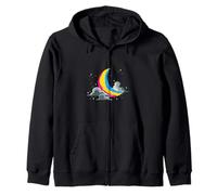 Luna Pansexual No Es Una Fase Pansexual Sudadera con Capucha