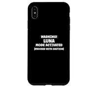 LUNA Personalized Women's Gift Custom LUNA Carcasa para iPhone XS Max