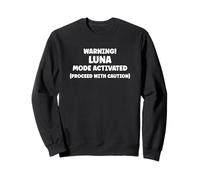 LUNA Personalized Women's Gift Custom LUNA Sudadera