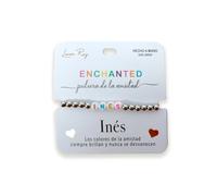 Luna Roy Pulsera Enchanted de la Amistad con Nombres (Ines)