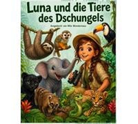 Luna und die Tiere des Dschungels: Mit 2 Rätselseiten & 3 Ausmalbildern
