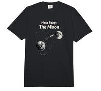 Luna Viaje Cita Retro Aventura Espacial Comfort Colors Adult Heavyweight T-Shirt