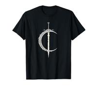 Luna Y Espada Vintage 60s Lunar Blade Noche Mística Camiseta