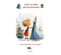 Luna y la moda que no contamina. Un libro para descubrir qué quieres ser de mayor. ¿Diseñador o diseñadora de moda?: Luna se embarca en un proyecto de ... improvisar ... (Profesiones con propósito)