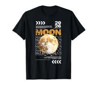 Luna Y Su Misterio Ciclo Lunar Celestial Noche Oscura Camiseta
