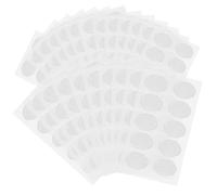Lunaanda 500 Piezas Parches de Soporte para Lóbulos de Oreja, Protectores Invisibles para Lóbulos Pendientes, Pegatinas Orejas para Pendientes Pesados, Parches Estabilizadores para Pendientes Grandes
