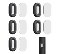Lunaanda 5uds Soporte Magnético para Control Remoto, Soporte Autoadhesivo Sin Perforaciones para Control Remoto Montaje en Pared para el Aire Acondicionado y Organizadores de TV (Blanco)