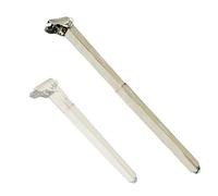 LUNAIZHUO Patas Plegables de Acero Inoxidable para Mesas, Patas Telescópicas para Mesas de Bar, Ideales para Muebles de Bricolaje, Autocaravanas, Caravanas y Casas Móviles(71cm/28in)