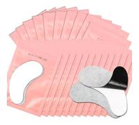 Lunamoon 20 pares 2in1 Almohadillas de Ojos para Extensiones de Pestañas Parches Extensiones de Pestañas Eyelashes Extension Pads