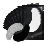 Lunamoon 50 pares 2in1 Almohadillas de Ojos para Extensiones de Pestañas Parches Extensiones de Pestañas Eyelashes Extension Pads