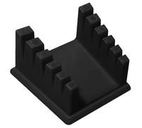 Lunaobrik Abrazadera de alambre, abrazadera de alambre de soldadura,Clip fijo de soldadura por cable | Sostenedor de electrodos, accesorios de soldadura con base magnética, banco de trabajo portátil