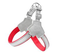 Lunaobrik Arnés de mascota sin tiro, arnés reflectante para perros,Reflectante sin tirar Diseño Chaleco de arnés para perros - Anti Choke Pet Wear, accesorios de entrenamiento de senderismo para