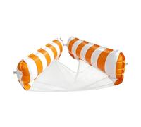 Lunaobrik Aufblasbarer Pool Sessel | 2-in-1 gestreifte aufblasbare tragbare Hängematte - Schwimmende Wasser-Loungesessel | für Wasser Meer See Fluss drinnen draußen Camping Urlaub