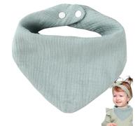 Lunaobrik -Bandana-Lätzchen, Dreiecks-Lätzchen - Weiches Dreiecks-Bandana Aus Baumwolle,Bandana-Lätzchen Aus Reiner, Sabberlätzchen Für Zuhause, Kindergarten,