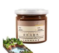 Lunaobrik Basis Von Schlamm Für Miniatur, Sandeffekt Miniaturbasis | 200 Ml Erde Sandschlamm | Anfänger-freundliche Handwerkszubehörfreunde Klassenkameraden Für Die Schule, Zu