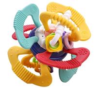 Lunaobrik Bola de dentición del bebé, Sensory Chew Ball | Toys Toys Kids - Accesorios de desarrollo de aprendizaje de bola de dentición masticable para niños