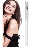 Lunaobrik Bolígrafo marcador portátil - herramienta de suministro de arte para el cuerpo, pluma para la piel | Brazos escriba pluma, bolígrafo de dibujo, marcador lavable para sobreamilia y