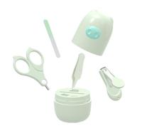 Lunaobrik Cortaúñas para bebé, cortaúñas para bebé | Cortador de uñas y cortaúñas para nariz de animal lindo para bebé - Accesorios para madres con caja de almacenamiento, kit de manicura y
