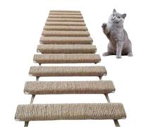 Lunaobrik Escalera Interior para Gatos,100 cm Artículos para Saltos de | Pasos para Rascar de - Para Dueños De Mascotas Amantes De Animales En Hogar Oficina Dormitorio Sala Estudio Porche Veterinarios