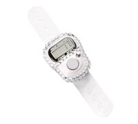 Lunaobrik Finger Tally Counter, Finger Counter Clicker - LCD -Bildschirmnummer Zähler, Reettierbares Lap - -Ring -Handheld -Tally -Ring für Die Erinnerung an Die Spur- und Feld -Rundenerinnerung