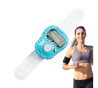 Lunaobrik Finger - zum Zählen, Digital Zähler, LCD -Anzeigenummer Clicker -Zähler | Reettierbares Lap - -Ring -Handheld -Tally -Ring für Die Erinnerung an Die Spur- und Feld