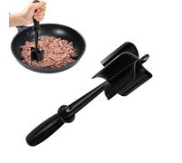 Lunaobrik Fleischstampfer | Fleischwolf und Zartmacher für Lebensmittel | Antihaftbeschichteter Kartoffelhacker - für Küche, Zuhause, Essenszubereitung, Wohnung, Restaurant, Fleisch, Huhn, Truthahn,