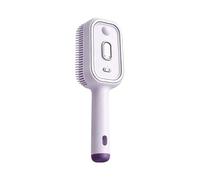 Lunaobrik Haarbürste Mit Wassersprüher,Kabelgebundener Wiederaufladbarer Stylingkamm - Elektrische Nebel-Sprühbürste - Für Die Verwendung In Badezimmern, Schlafzimmern, Zu Hause, Im Salon, Auf Reisen,