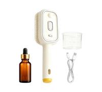 Lunaobrik Haarbürste Mit Wassersprüher,Kabelloser Kopfhaut-Massagekamm - Elektrische Nebel-Sprühbürste,für Die Verwendung In Badezimmern, Schlafzimmern, Zu Hause, Im Salon, Auf Reisen, Im Hotel Und