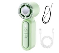 Lunaobrik Handheld Fan, Rechargeable Cooling Fan USB Portable Mini