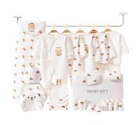 Lunaobrik Kinderbekleidung Für Die,Niedliche Kleidung Aus Baumwolle Für Kinder - Weiche Und Atmungsaktive Sets,für Unisex Für Zu Hause Babyparty Mama Geburtstag Fotografie