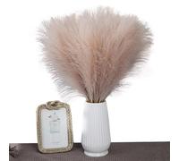 Lunaobrik Kunstgras- | Künstliche Pampasgraspflanze | Blumenstrauß-Pflanzen, gefälschte Kleine Pompas-Gras-Zweige für Hochzeit, Zuhause, Weihnachtsdekoration