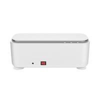 Lunaobrik Limpiador ultrasónico de joyas, máquina de limpieza ultrasónica de vidrio | Dispositivo de lavadora vibratoria de 45 kHz para limpieza de cadenas - Herramienta de limpieza profesional para