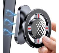 Lunaobrik Magnetic Golf Cart Phone Holder | Magnet Golf Cart Phone Stand For Gym | Smartphone Mount, On-Course Accessories For Youth Cyclists Golfers Women Men Family Friends Son Daughter Teens