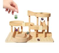Lunaobrik Murmel Labyrinth, Holz MINT Lernspiele,Kugellabyrinth Bauspielzeug Und Puzzlespiele, Zur Förderung Der Entwicklung Durch Spiel Und Interaktion Für Kinder Zuhause Schule Kindergarten