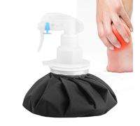 Lunaobrik Paquetes fríos reutilizables, paquetes de hielo para lesiones,Botella de pulverización de compresa helada Paquete frío | Bolsa de hielo suave para aliviar la incomodidad, bolsa de hielo