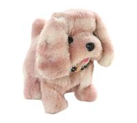 Lunaobrik Perro Robot de Peluche, Perro Hablando Caminando | Juguete para caminar animado, Perro Robot Electrónico Realista, Cachorro de Peluche Interactivo, Adorable para interiores y exteriores