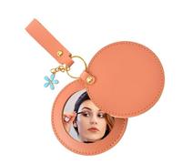 Lunaobrik Reisespiegel,Leicht und rund | Reise-Schminkspiegel Taschenaccessoire,für Beauty, Styling, Damen, Herren, tägliche Nutzung, Outdoor, Urlaub und Reisen