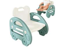 Lunaobrik Silla infantil estable con respaldo, taburete de exterior para niños, para comedor, estudio, dormitorio, aula, escuela, guardería