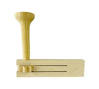 Lunaobrik Sonajero mexicano con trinquete, sonajero de madera para hacer ruido, Juguetes Ruideros Mexicanos, Juguetes musicales interactivos, herramienta de percusión de banda musical de aprendizaje