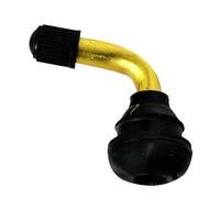 Lunaobrik Sostituzione Dello Stelo Della Valvola, Ricambio In Alluminio Angolato A 90 Gradi, per Valvole Gomme Senza Camera per Motociclette, per Scooter ATV Go-Kart Bici Elettriche Uomini Donne