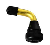 Lunaobrik Stelo Valvola, Pezzo Di Ricambio In Alluminio A Manutenzione Facile, per Valvole Gomme Senza Camera per Motociclette - per Scooter ATV Go-Kart Bici Elettriche Uomini Donne Giovani