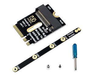 Lunaobrik Tarjeta conversor para disco duro, tarjeta de interfaz - Interfaz WiFi para adaptador de expansión de disco duro M-Key - Para mantenimiento de PC portátiles placas madre y casa