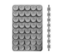 Lunaobrik Telefonsauggriff, Saughelfer -Berg | 80 Getreide -Smartphone -Zubehör Sticky Stand - Telefonkoffer klebriger Griff für Zuhause, Wohnheim, Reisen, Hotel, Wohnung, Schule