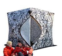 Lunaobrik Tienda de hielo | Resistente al calor portátil e impermeable, casa de peces de hielo - Para alta mar, costas, agua dulce y salada, embarcadero