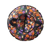 Lunaobrik Trineo de nieve resistente, inflable, 104 cm, con asas, para Navidad, invierno, exteriores, adultos, camping, césped, niños